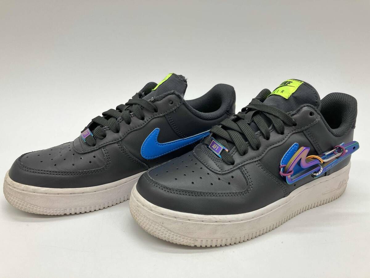 NIKE AIR FORCE 1 '07 PRM Carabiner DH7579 001 ナイキ エア フォ-ス 1 ロ- カラビナ US6 24cm UK5.5 EU38.5