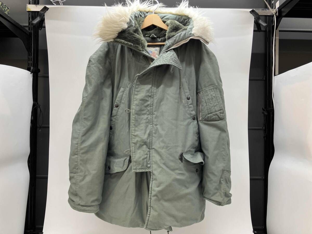 冬 GREENBRIER INDUSTRIES N3B グリーンブライヤー・インダストリーズ L 中綿ジャケット フライトジャケット カーキ
