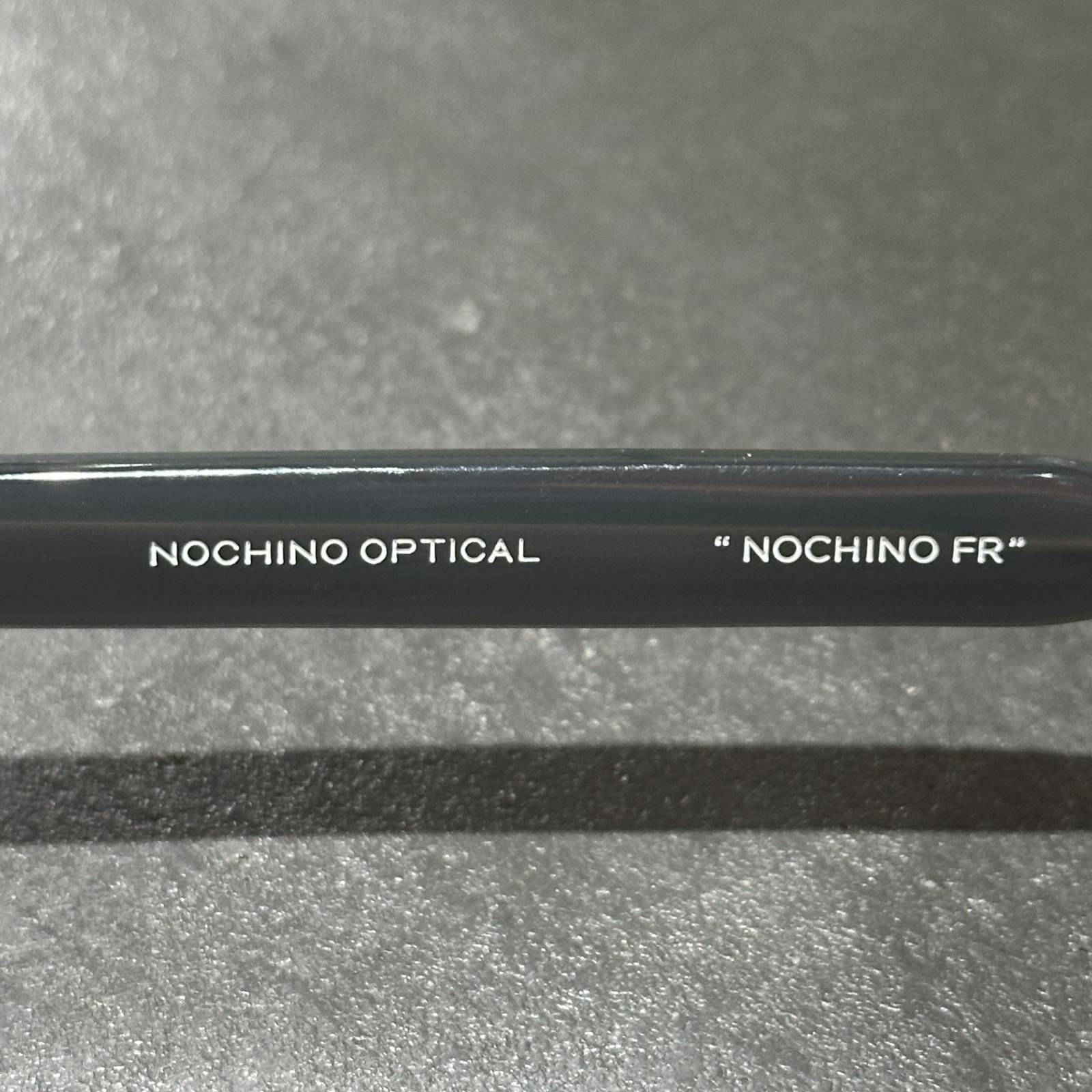 参考上代42900円 NOCHINO OPTICAL J.B VOICE 別注 NOCHINO FR #8