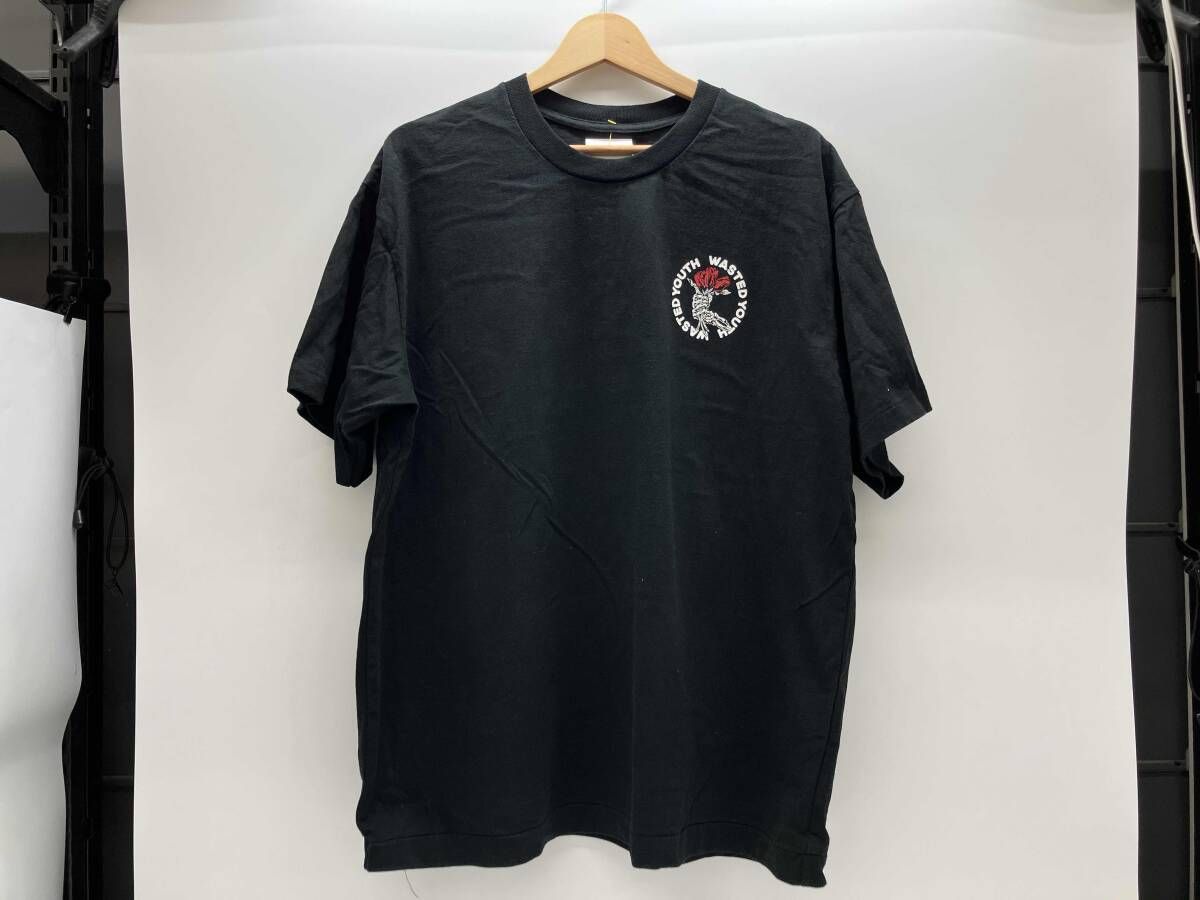 夏 Wasted Youth HUMAN MADE ウェイステッド ユース ヒューマン メイド 半袖Tシャツ ブラック XL コットン