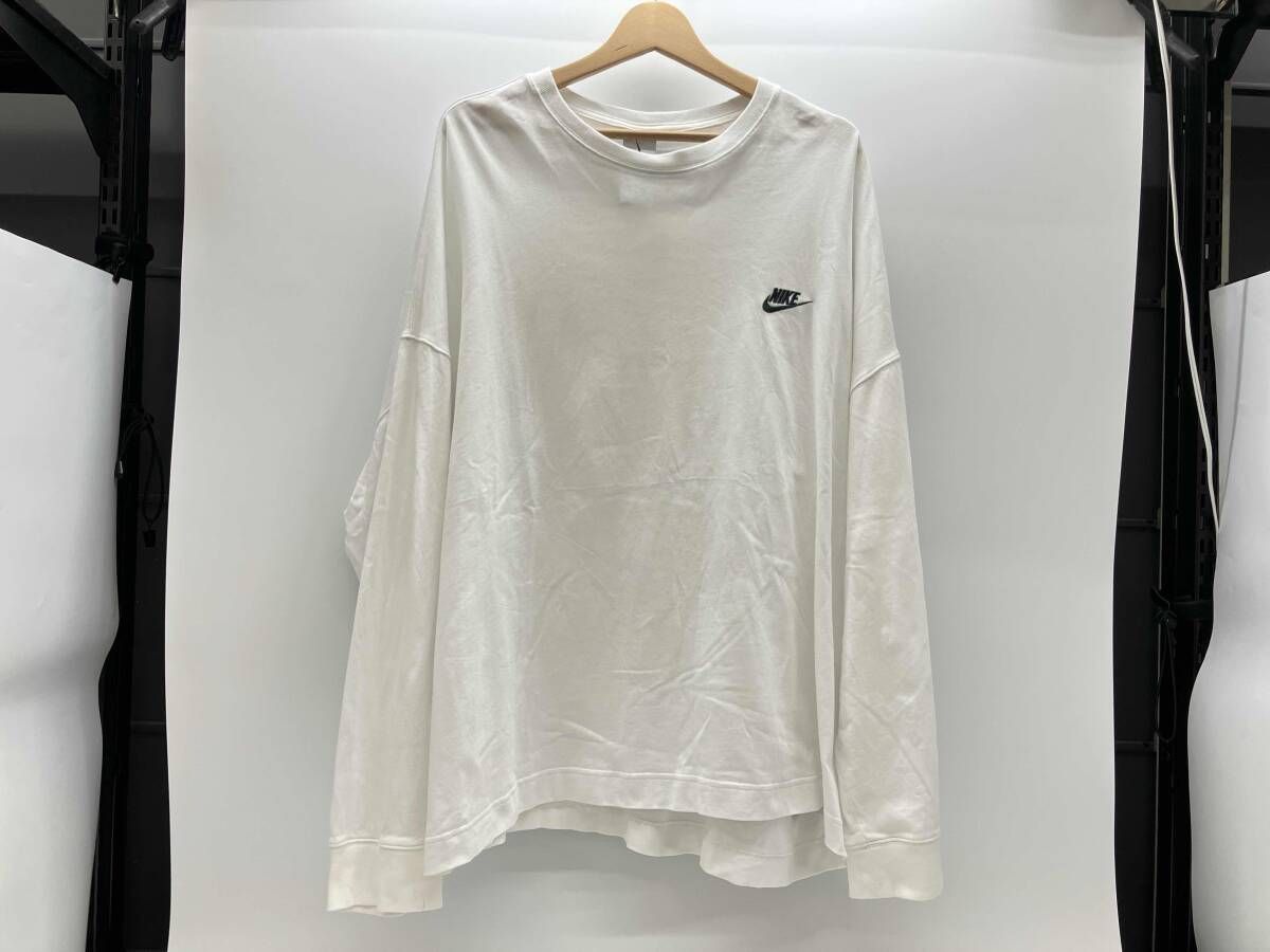 春 NIKE PEACEMINUSONE DR0097-100 ナイキ ピースマイナスワン 長袖Tシャツ ホワイト L コットン