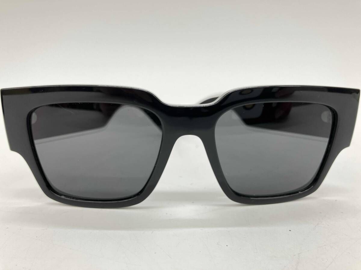 DOLCE&GABBANA ドルチェアンドガッバーナ DGエラスティックサングラス DG6184 501/87 52◻︎18 ブラック 男女兼用 ケース付き