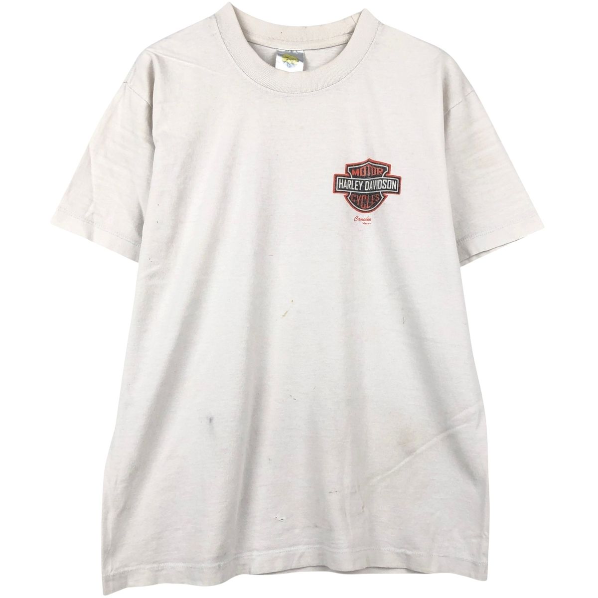 古着 Harley-Davidson ハーレーダビッドソン 鷲柄 イーグル柄 モーターサイクル バイクTシャツ メンズM相当/eaa648817