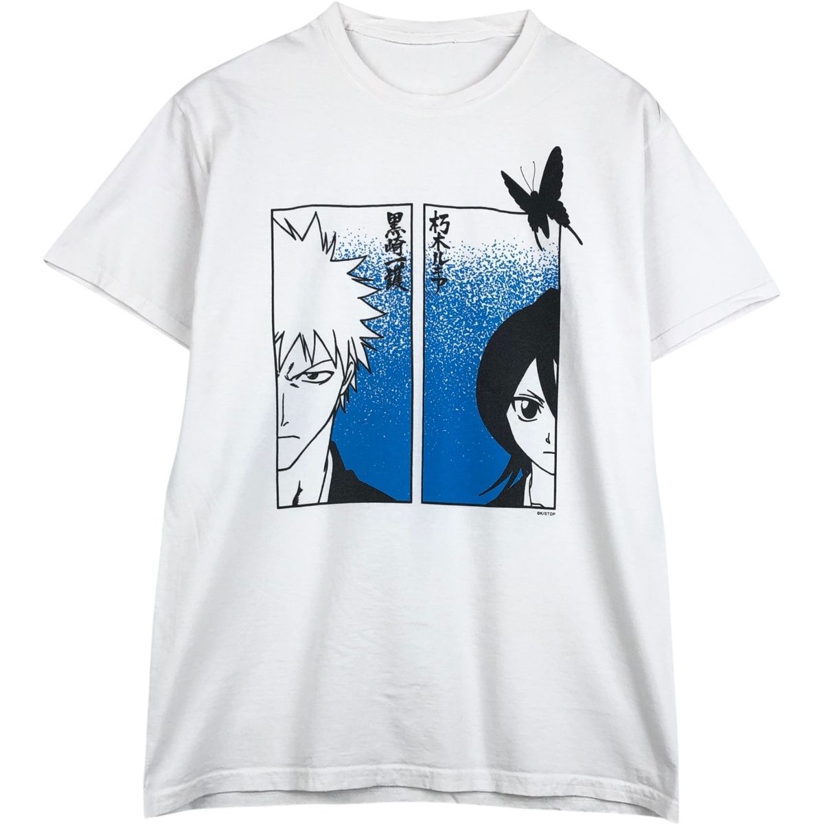 古着 BLEACH ブリーチ アニメ キャラクタープリントTシャツ メンズM相当/eaa648219