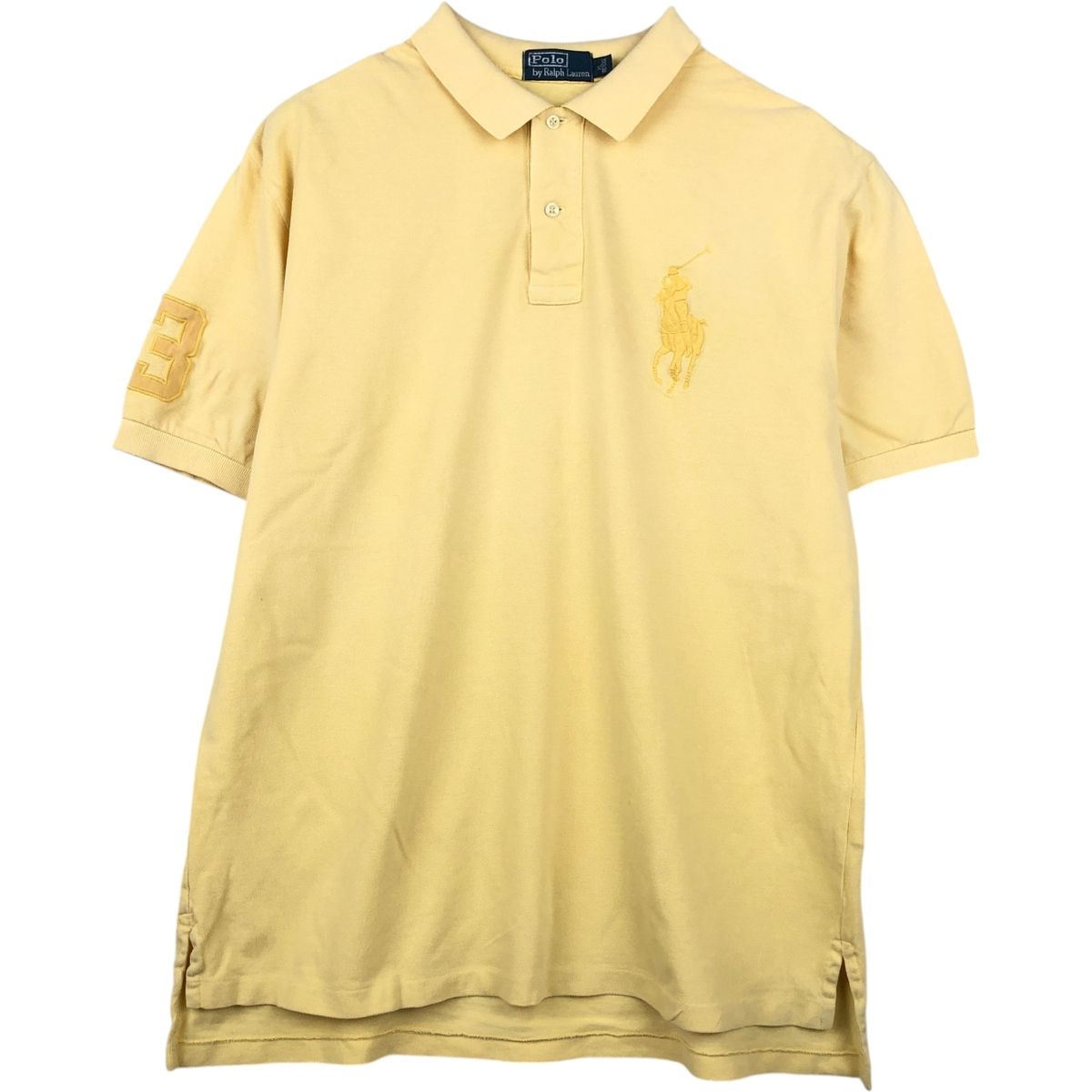 古着 ラルフローレン Ralph Lauren POLO by Ralph Lauren ビッグポニー 半袖 ポロシャツ メンズXL相当/eaa474615