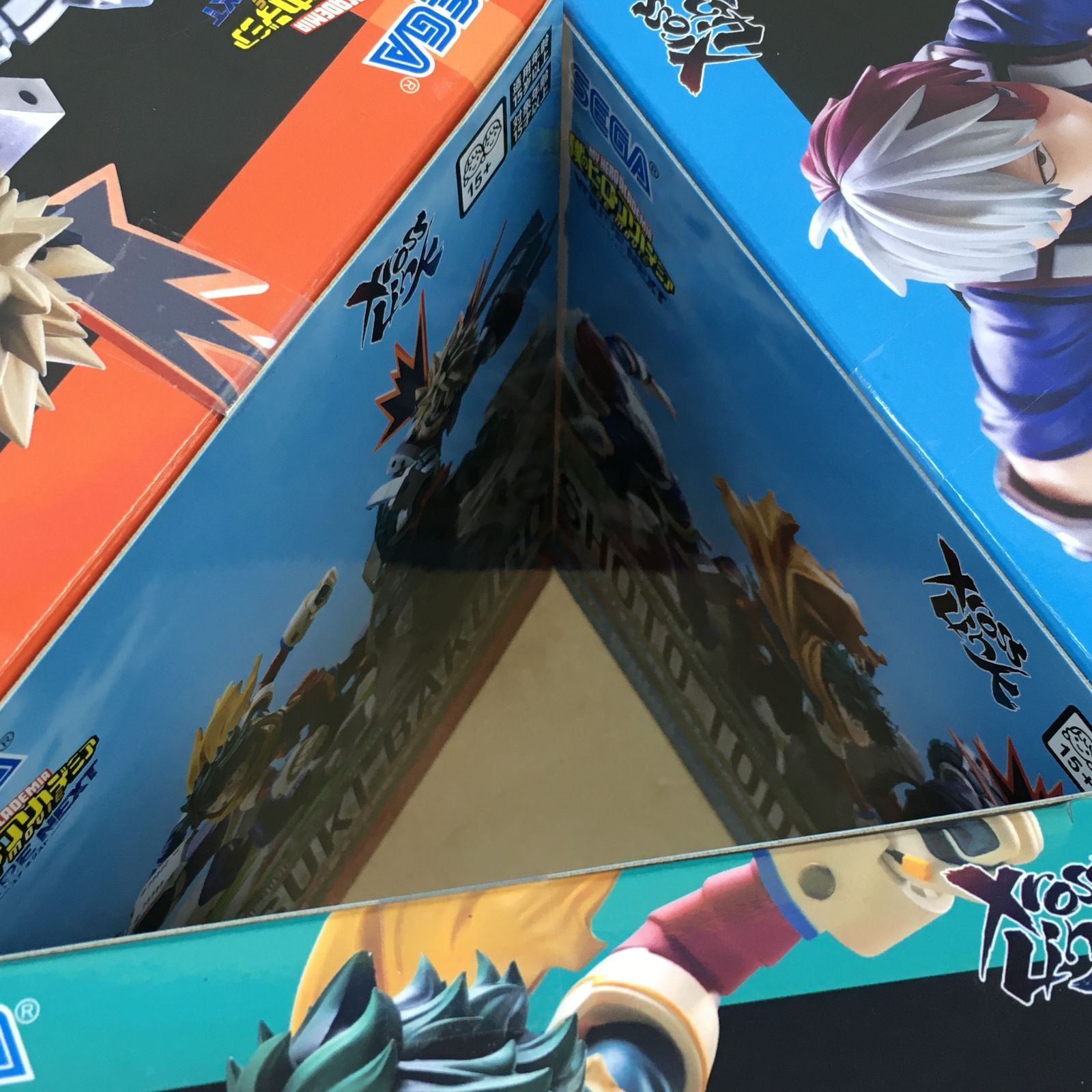 未開封 ヒロアカ XrossLink フィギュア 緑谷出久 爆豪勝己 轟焦凍