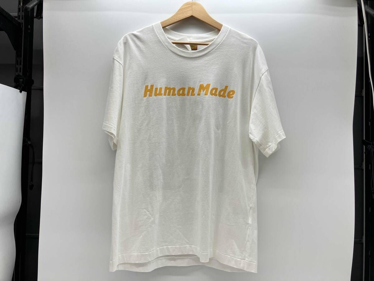 夏 HUMAN MADE HM29TE022 GRAPHIC T-SHIRT ヒューマンメイド グラフィックTシャツ ダック 鴨 半袖Tシャツ ホワイト コットン