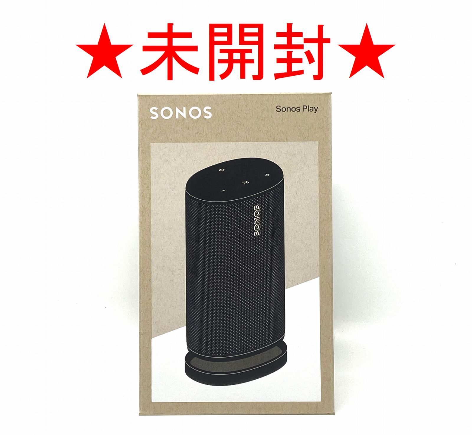 盛岡46-0048] ☆未開封☆ Sonos Play ブラック PLAYPJP1BLK [未開封/80