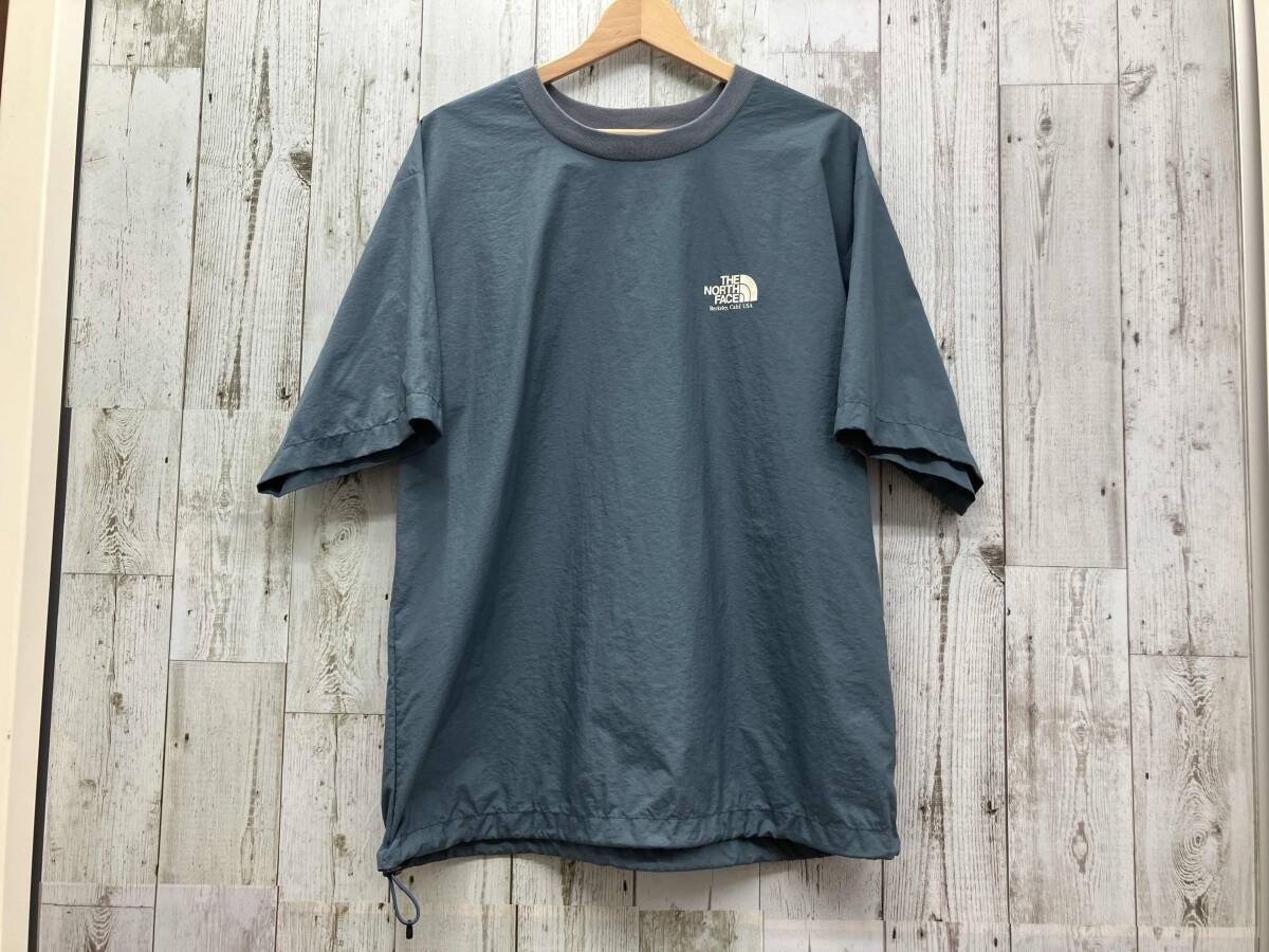 THE NORTH FACE PURPLE LABEL WOVEN TEE ネイビー系 M 半袖Tシャツ ザノースフェイス パープルレーベル
