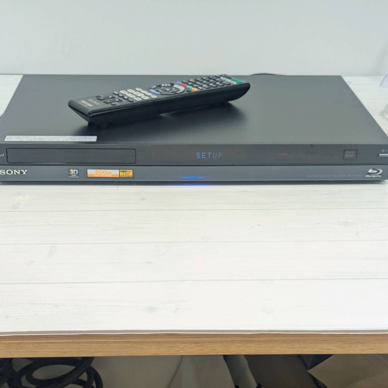 塩】SONY 2011年製 BDレコーダー 500GB BDZ-AT300S ブルーレイディスク 