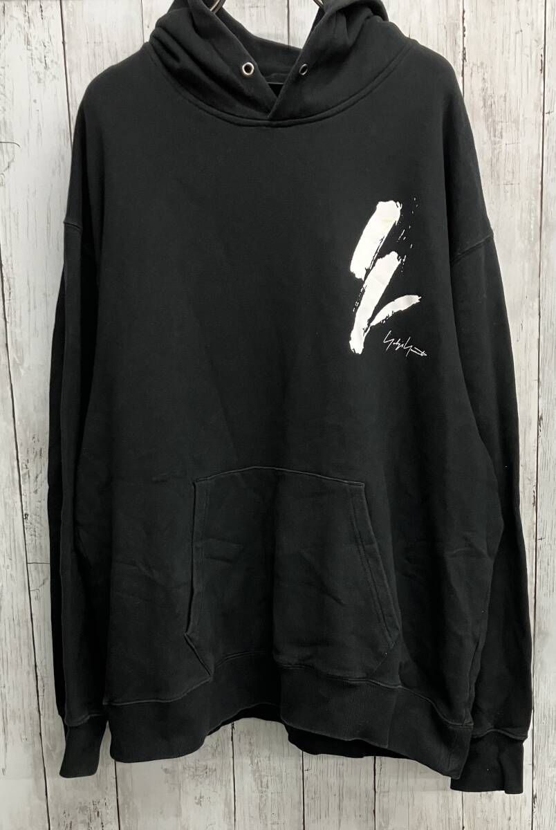 Yohji Yamamoto POUR HOMME × NEW ERA プルオーバーフーディ ヨウジヤマモト プールオム ニューエラ パーカー sizeXXL