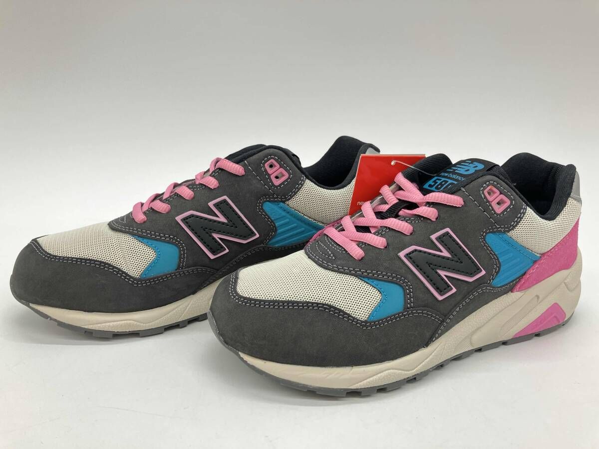 New Balance MRT580WB ニューバランス US5.5 23.5cm UK5 EU38 グレー ピンク 箱無し