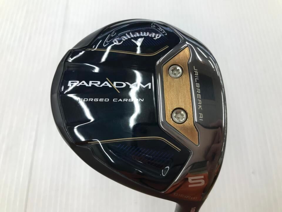 キャロウェイ　PARADYM　18度　VENTUS TR 5 for Callaway　Rフレックス　フェアウェイウッド　中古【最短即日発送】