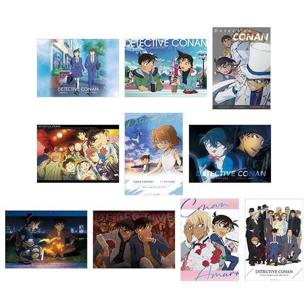 【予約】【新品】名探偵コナン ミニクリアポスターコレクション vol.3 10個入り1BOX【正規品】