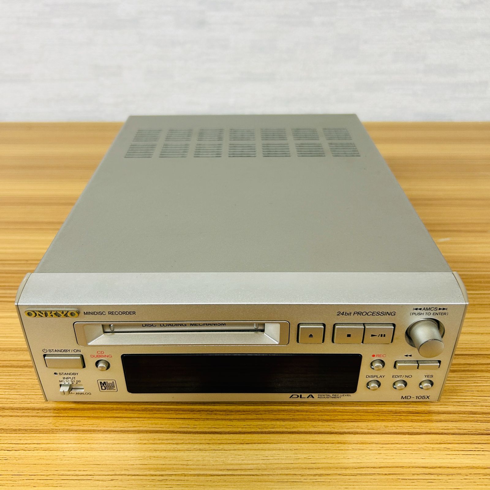 現状ジャンク】ONKYO オンキョー INTEC205 MDデッキ MD-105X - メルカリ