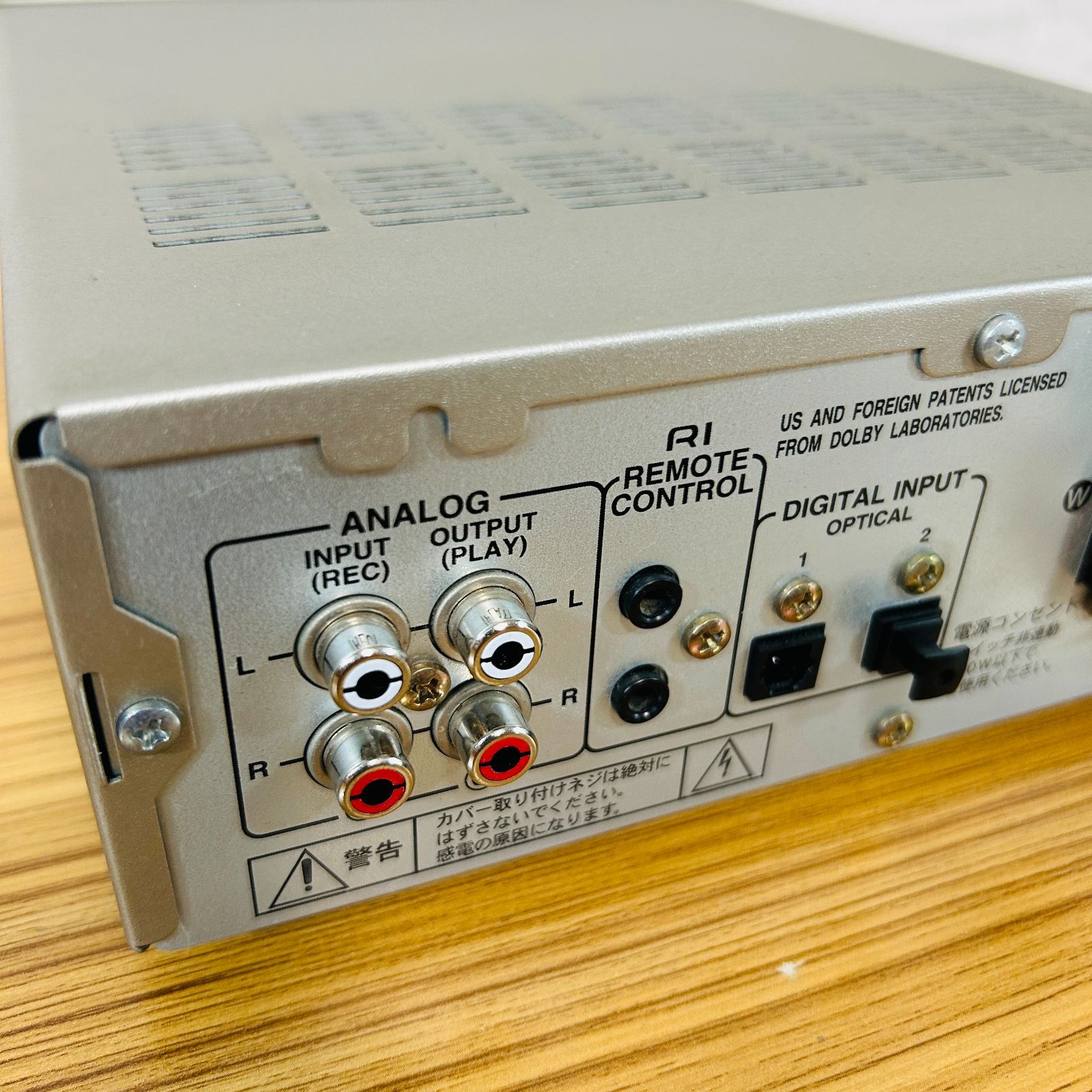 現状ジャンク】ONKYO オンキョー INTEC205 MDデッキ MD-105X - メルカリ