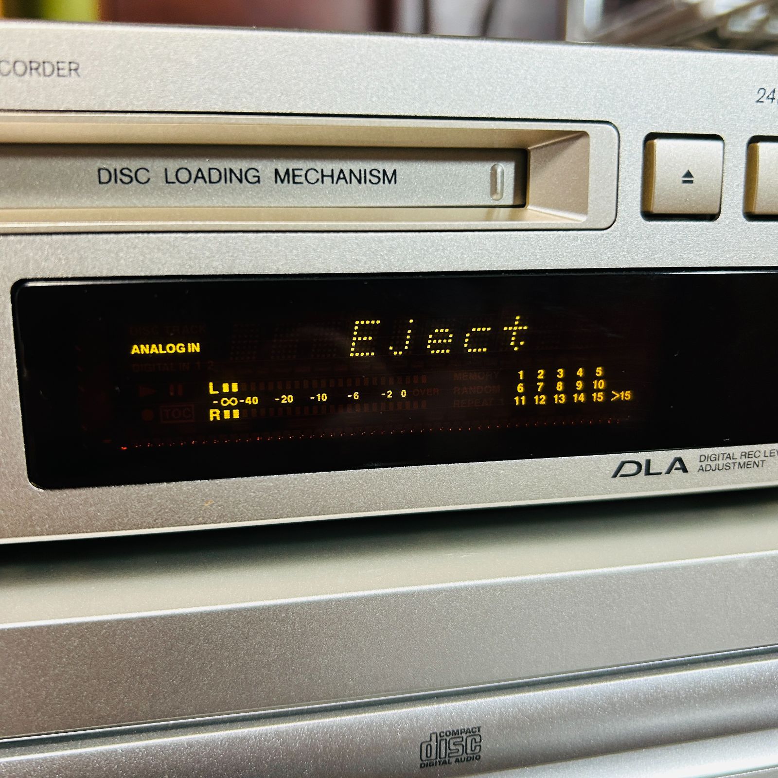 現状ジャンク】ONKYO オンキョー INTEC205 MDデッキ MD-105X - メルカリ