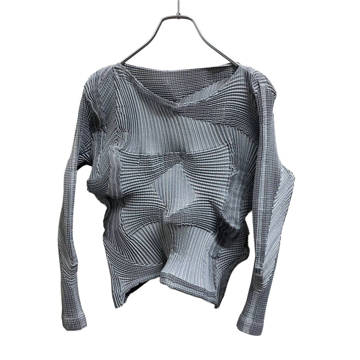 25AW A-POC ABLE ISSEY MIYAKE TYPE-O 003 3D STEAM STRETCH グレー サイズ1 エイポックエイブル イッセイミヤケ