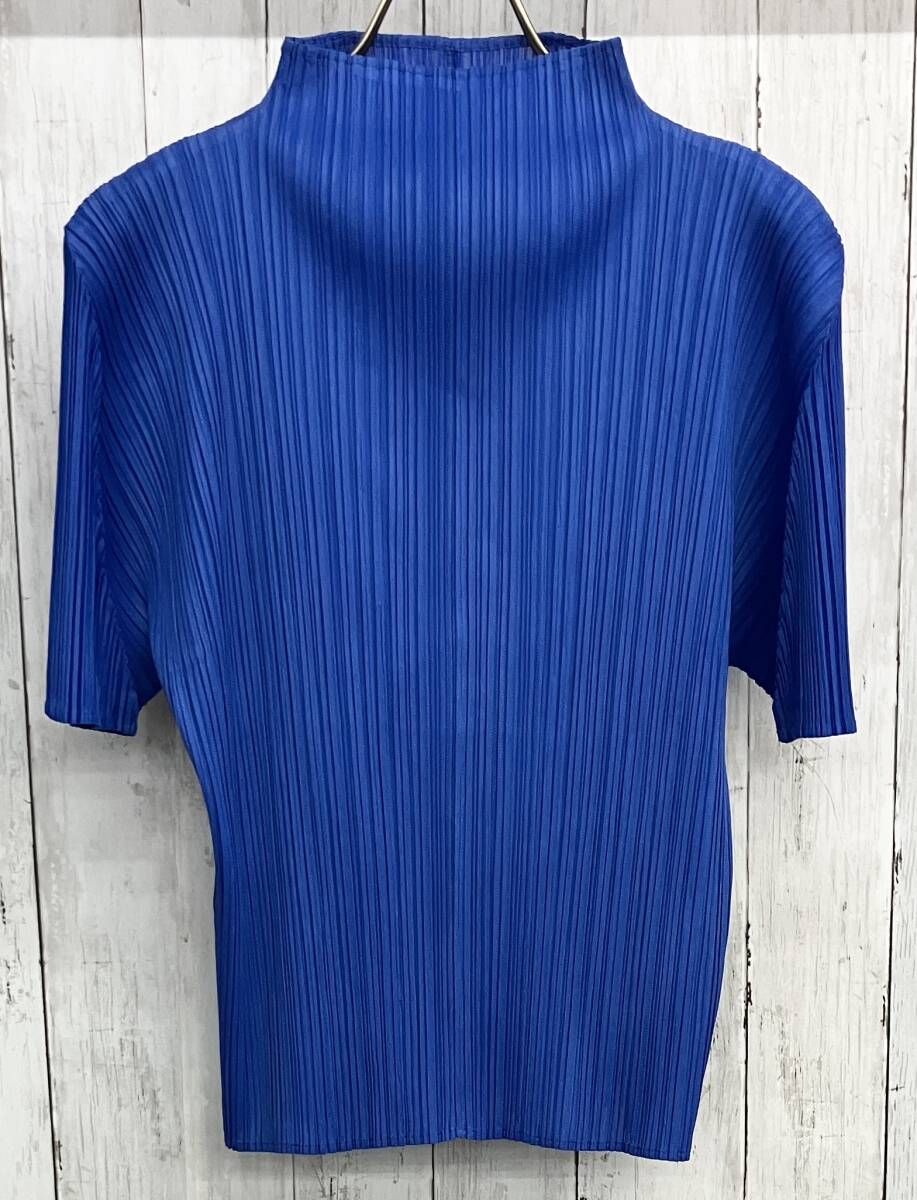 PLEATS PLEASE ISSEY MIYAKE 半袖 トップス トップス PLEATS PLEASE プリーツプリーズ 半袖 トップス ブルー