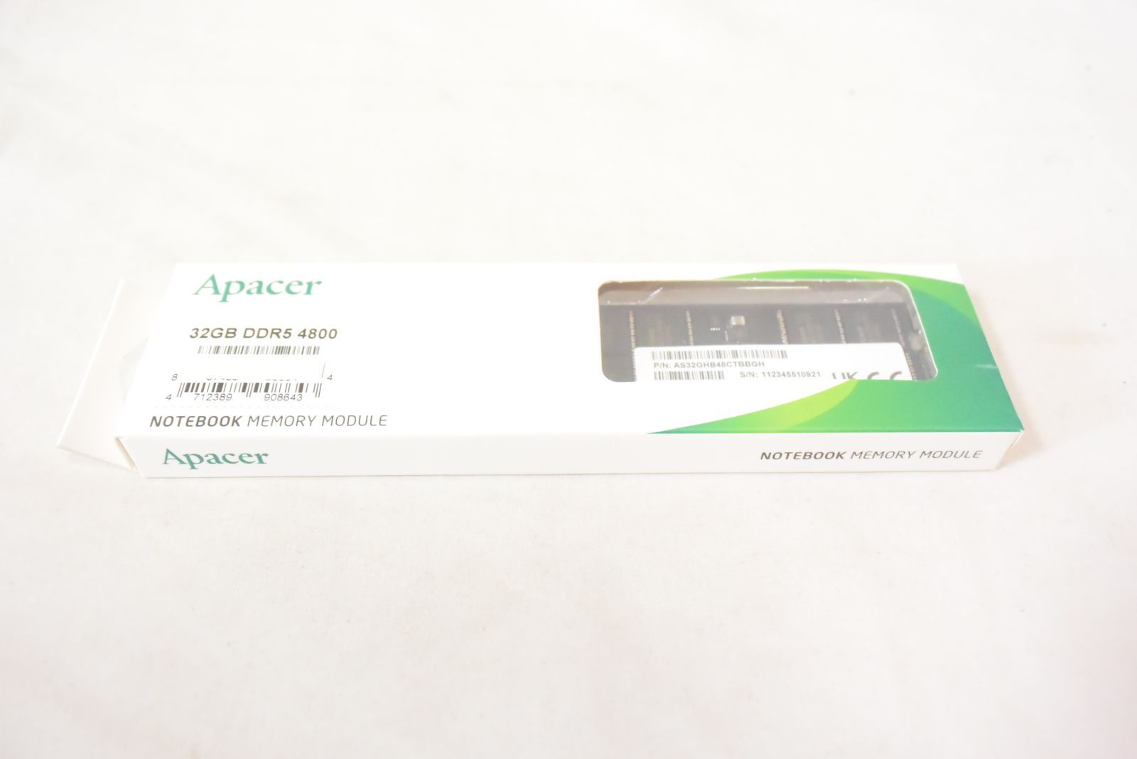DDR5 32GB 増設メモリ APACER SO-DIMM - メルカリ