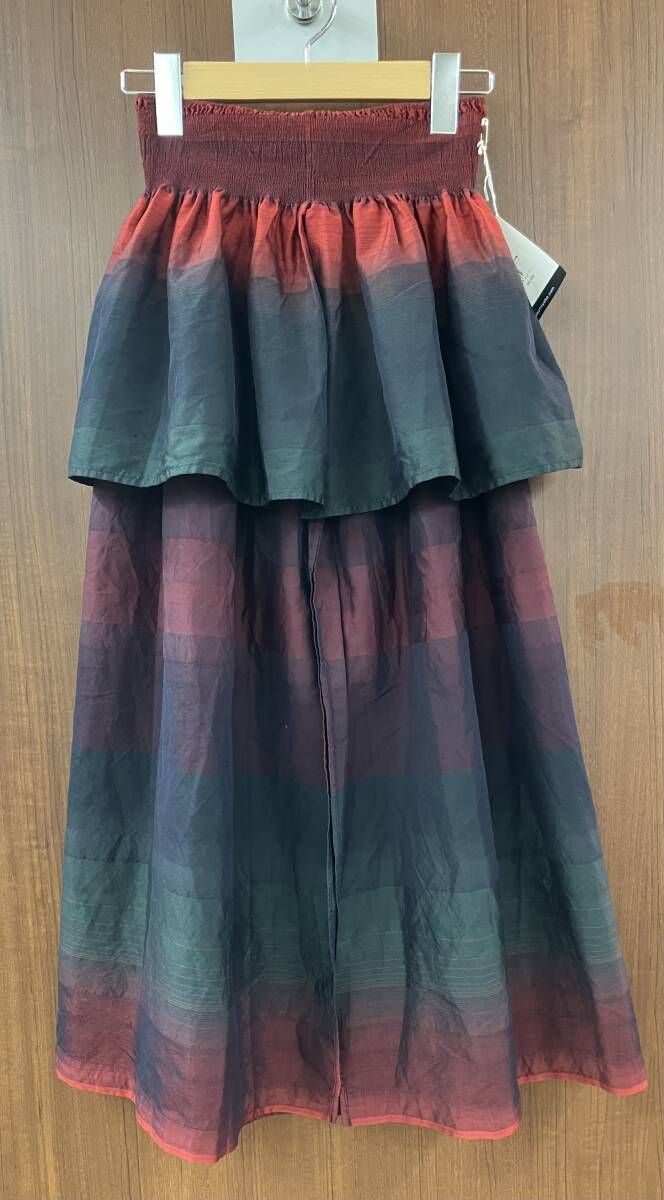 ISSAY MIYAKE イッセイミヤケ／A-POC INSIDE ／オーロラスクエア／IM88FG031-57／スカート タグ付き サイズ２