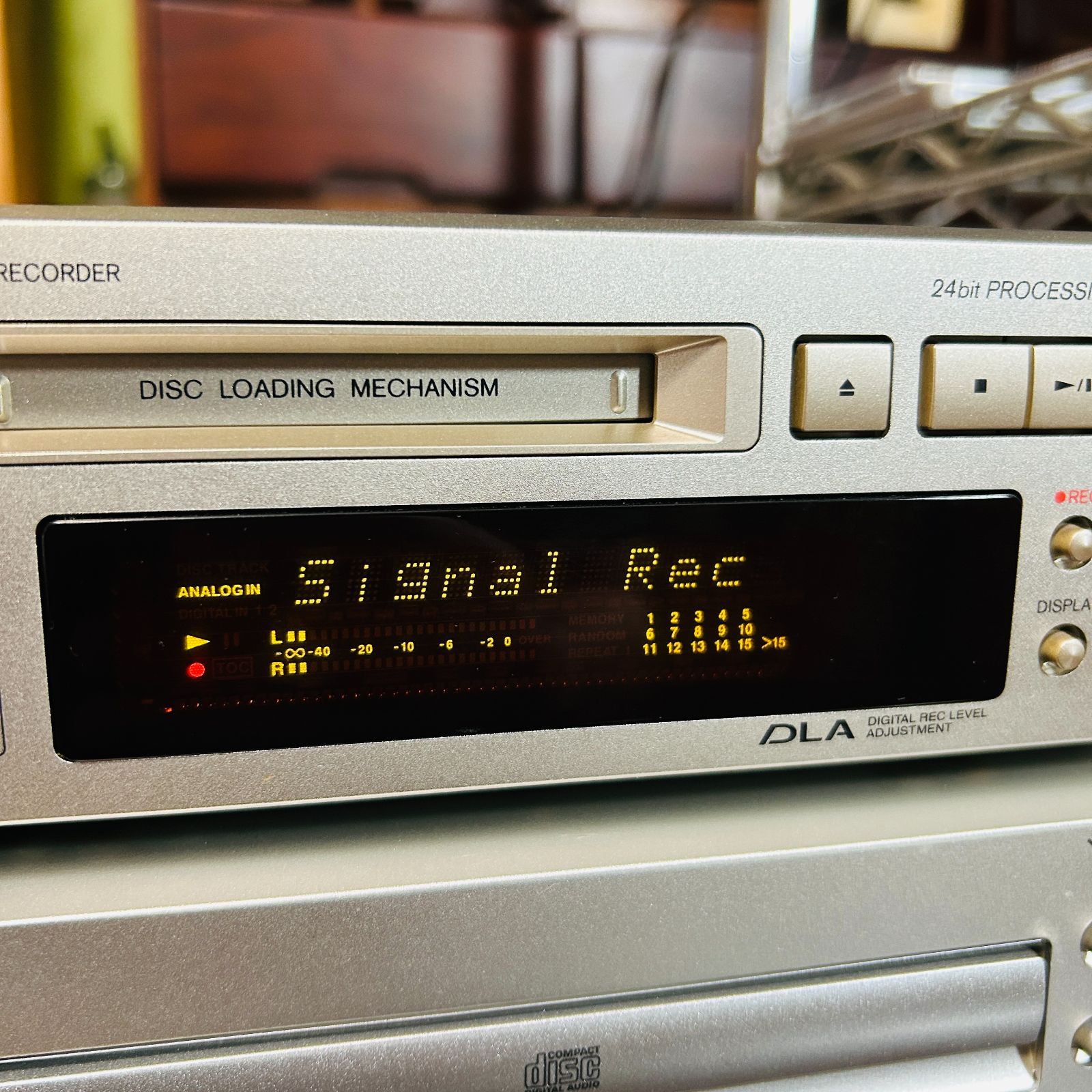 現状ジャンク】ONKYO オンキョー INTEC205 MDデッキ MD-105X - メルカリ