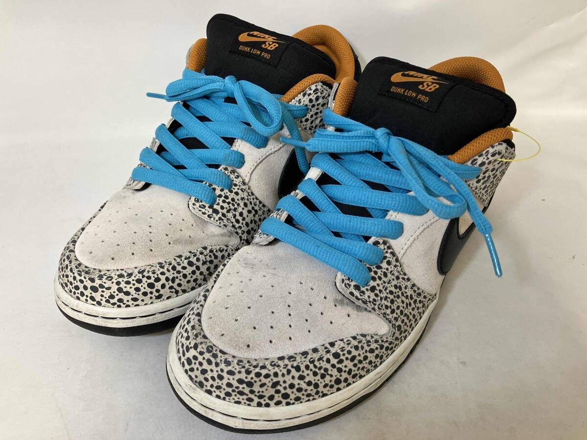 NIKE SB DUNK LOW PRO ELECTRIC SAFARI PHANTOM AND BLACK ナイキSB