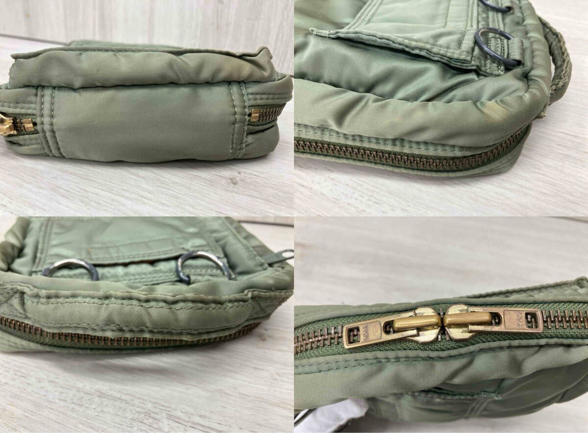 PORTER TANKER SHOULDER BAG Khaki sacoche 廃盤 ポーター タンカー