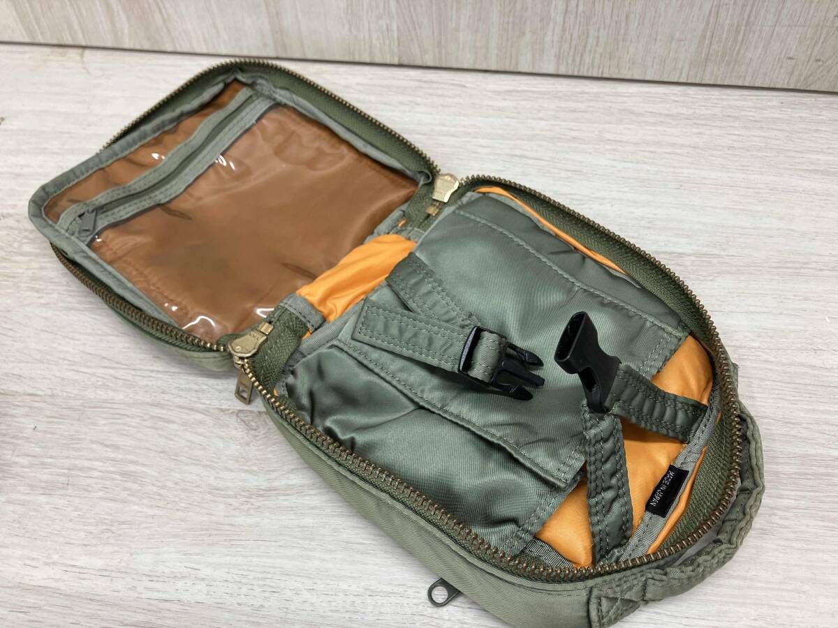 PORTER TANKER SHOULDER BAG Khaki sacoche 廃盤 ポーター タンカー