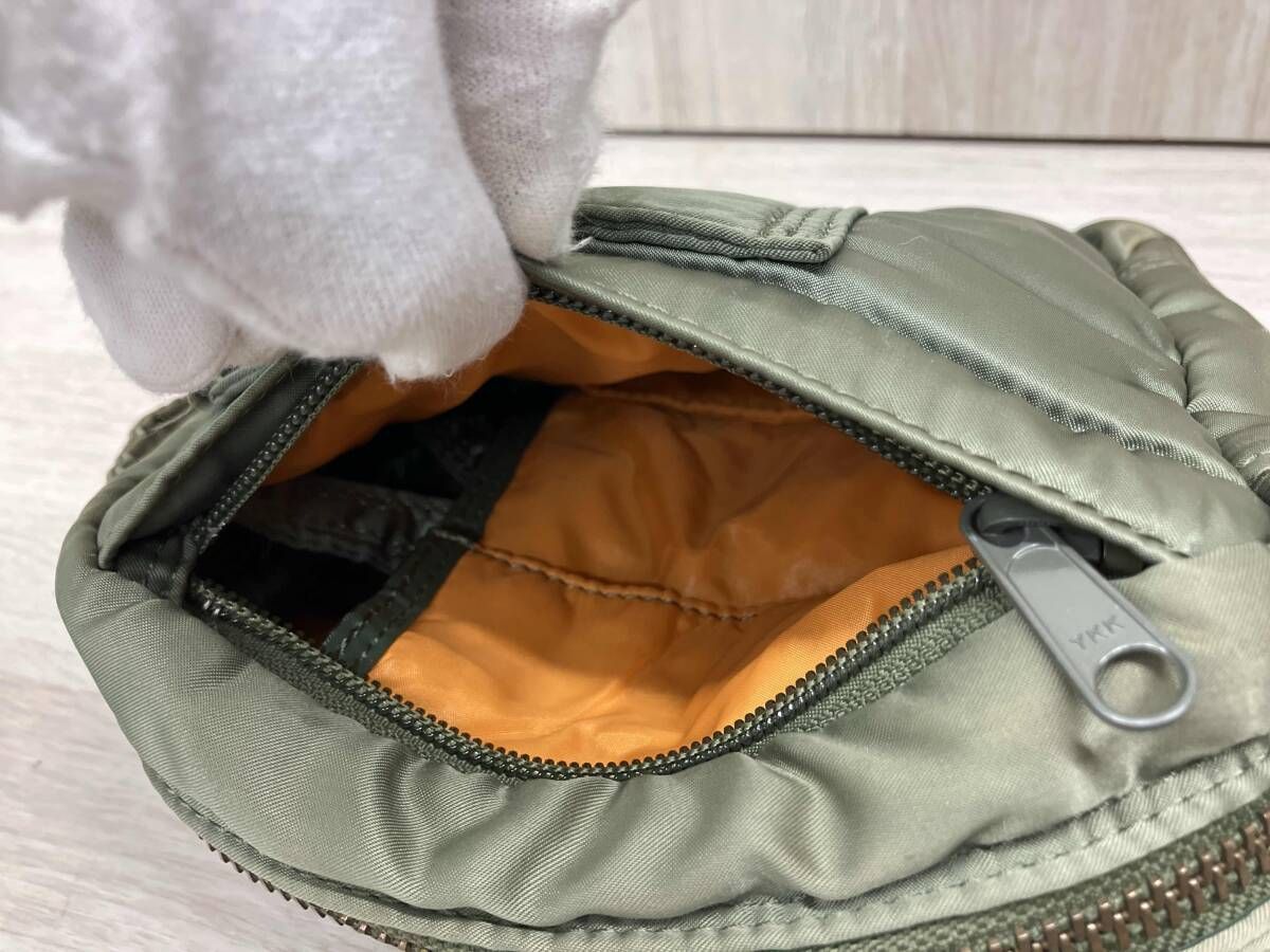 PORTER TANKER SHOULDER BAG Khaki sacoche 廃盤 ポーター タンカー