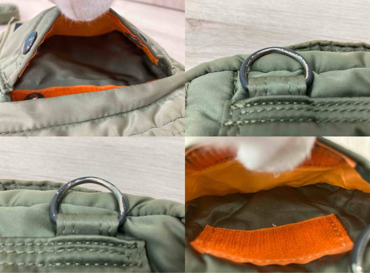 PORTER TANKER SHOULDER BAG Khaki sacoche 廃盤 ポーター タンカー