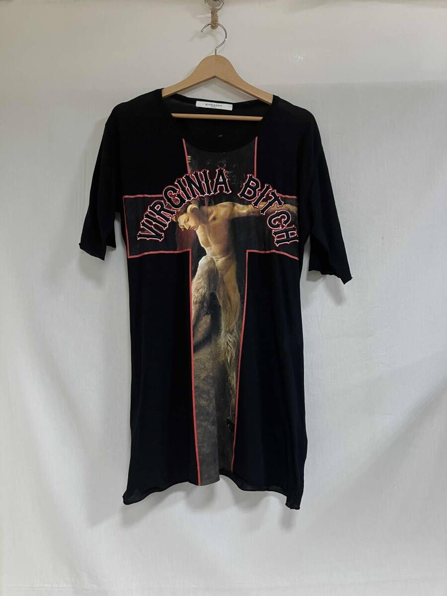 GIVENCHY 半袖シャツ 15I 7751 480 VIRGINIA BXXXH サイズM FP BLK ジバンシィ