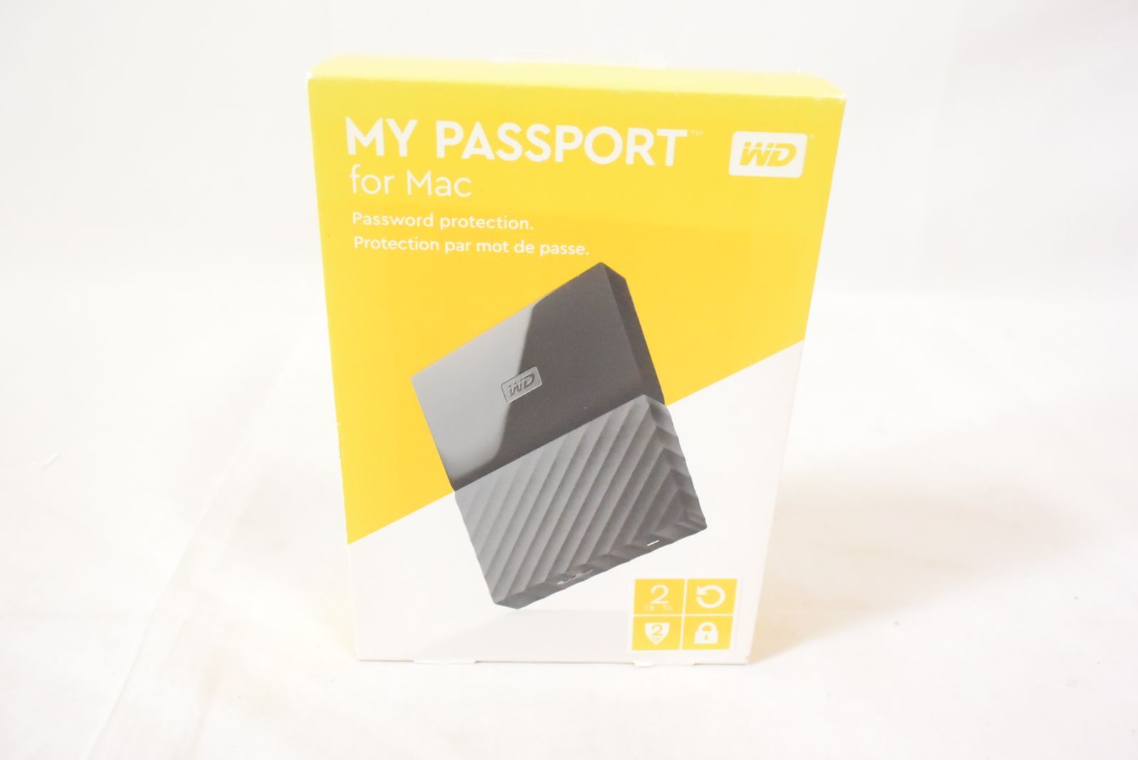 WD HDD Mac用ポータブル ハードディスク 2TB My Passport for Mac WDBP6A0020BBK-WESN