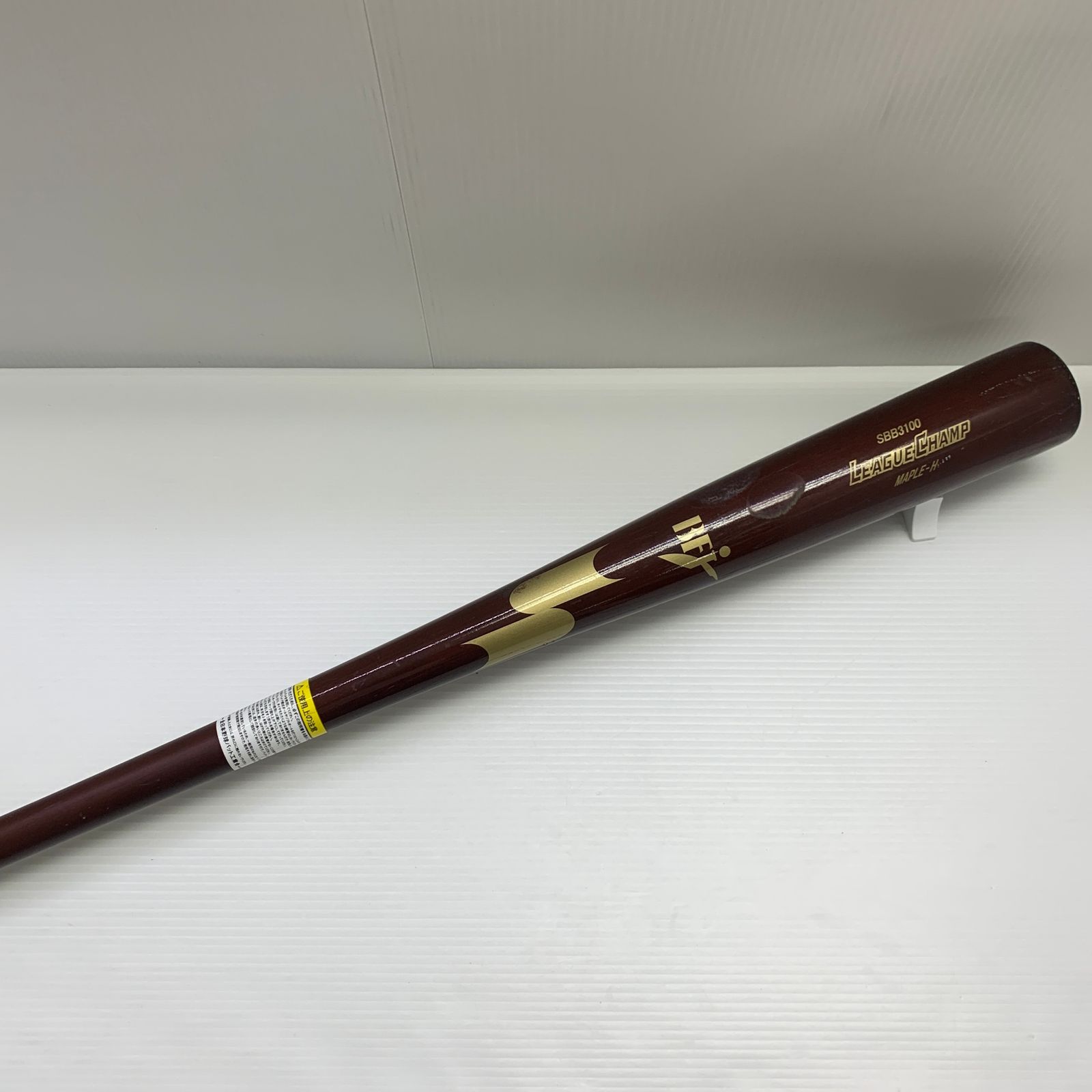 エスエスケイ SSK リーグチャンプ 硬式 大人 一般 木製バット（BFJマーク） SBB3100 中古 野球 8057