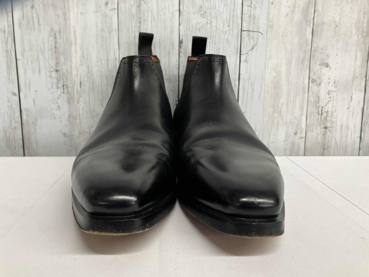 SANTONI サントーニ サイドゴアブーツ UK8 ブラック - メルカリ