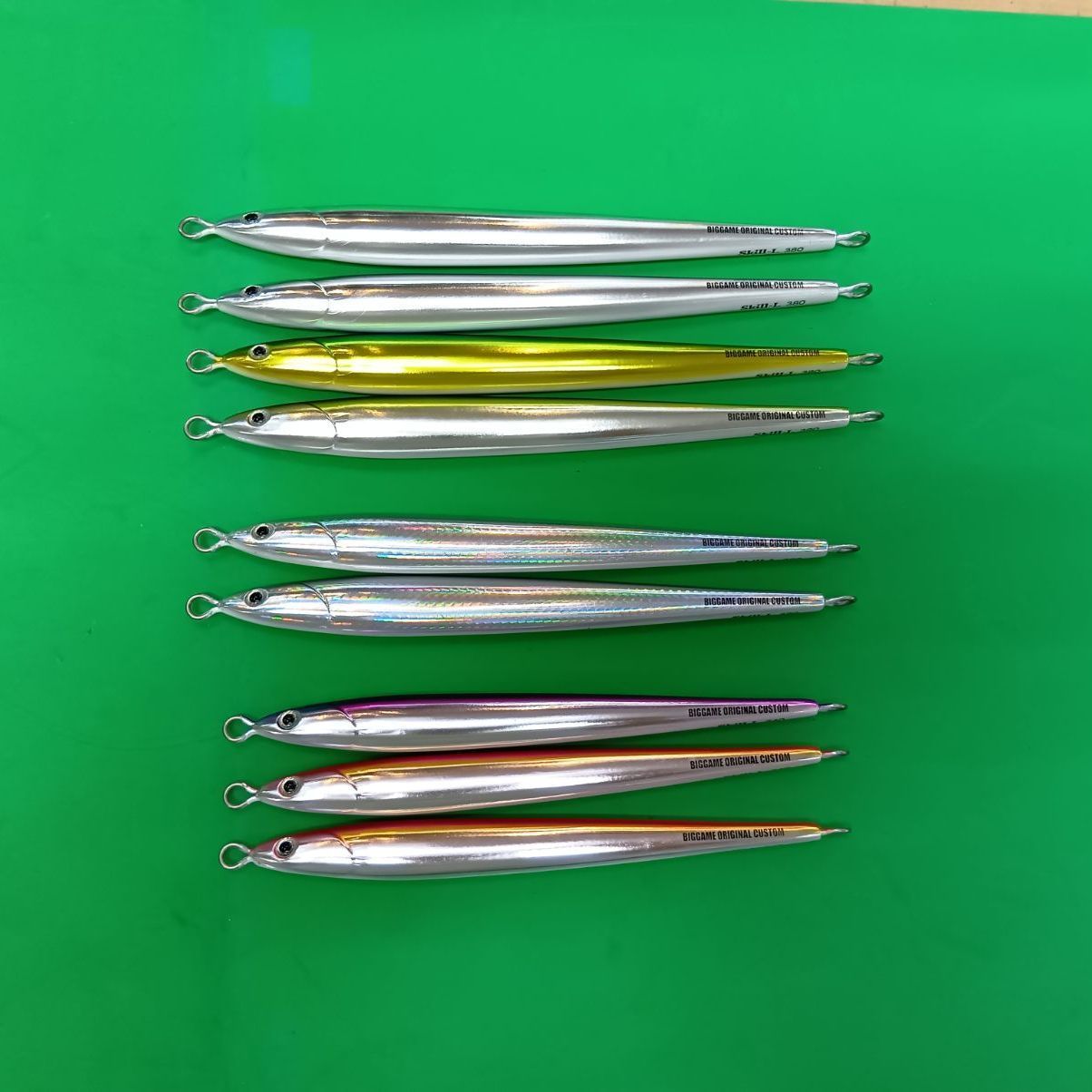 【大宮宮原店 併売】MGクラフト スキルジグ 380g 320g 240g セット 釣具いちばん館大宮宮原店