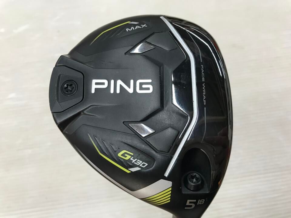 ピン G430 MAX 18度 TOUR 2.0 CHROME 75 Sフレックス フェアウェイウッド 中古 ゴルフドゥ!成田美郷台店【最短即日発送】