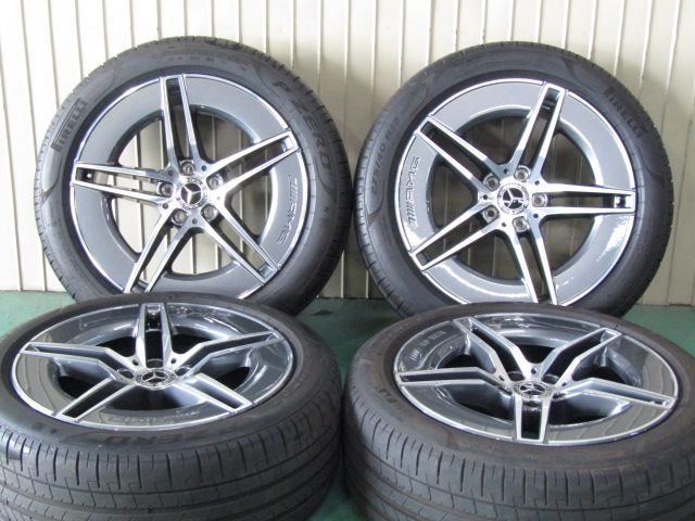 【ガリキズ無しの美品】メルセデスベンツ　W214　Eクラス純正　AMG5スポーク