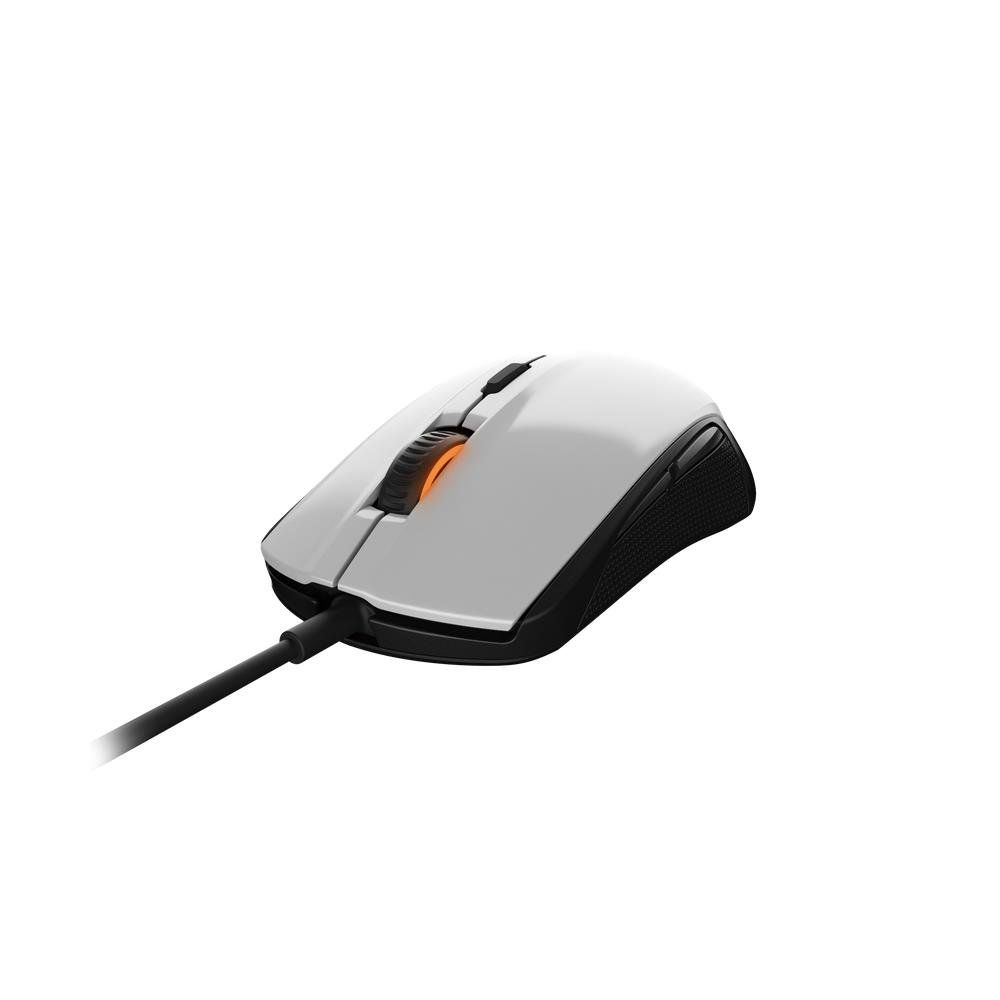【国内正規品】光学式 ゲーミングマウス SteelSeries Rival 100 white 62335 右利き用