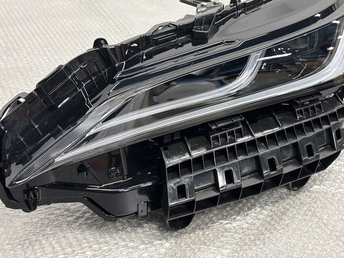 レンズ美品】トヨタ 80 ハリアー 純正 LED ヘッドライト ヘッドランプ