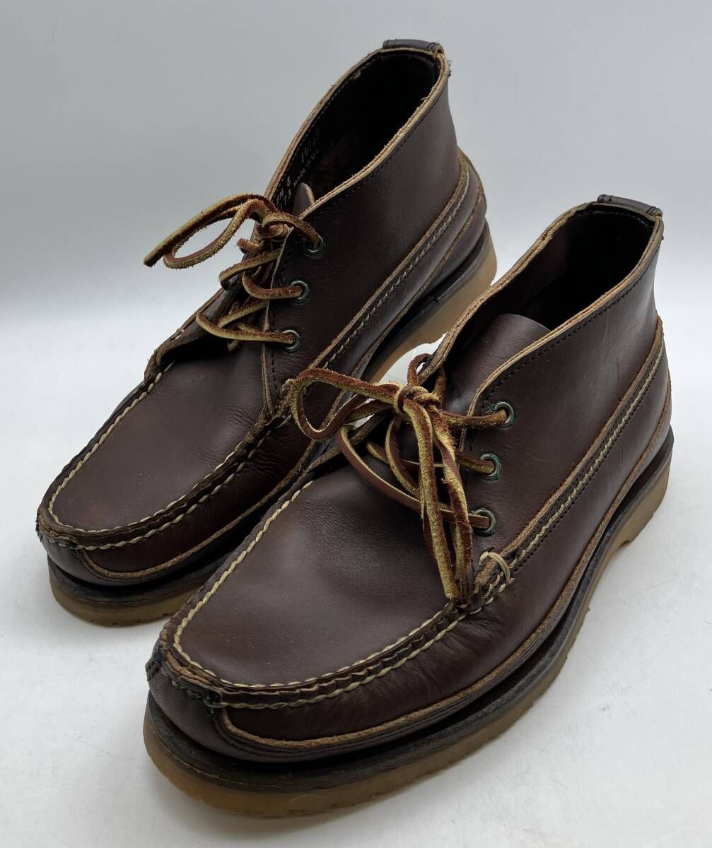 RED WING レッドウィング/デッキシューズ/サイズ7 1/2 /ブラウン/ワボシャボート (Wabasha Boat）9173