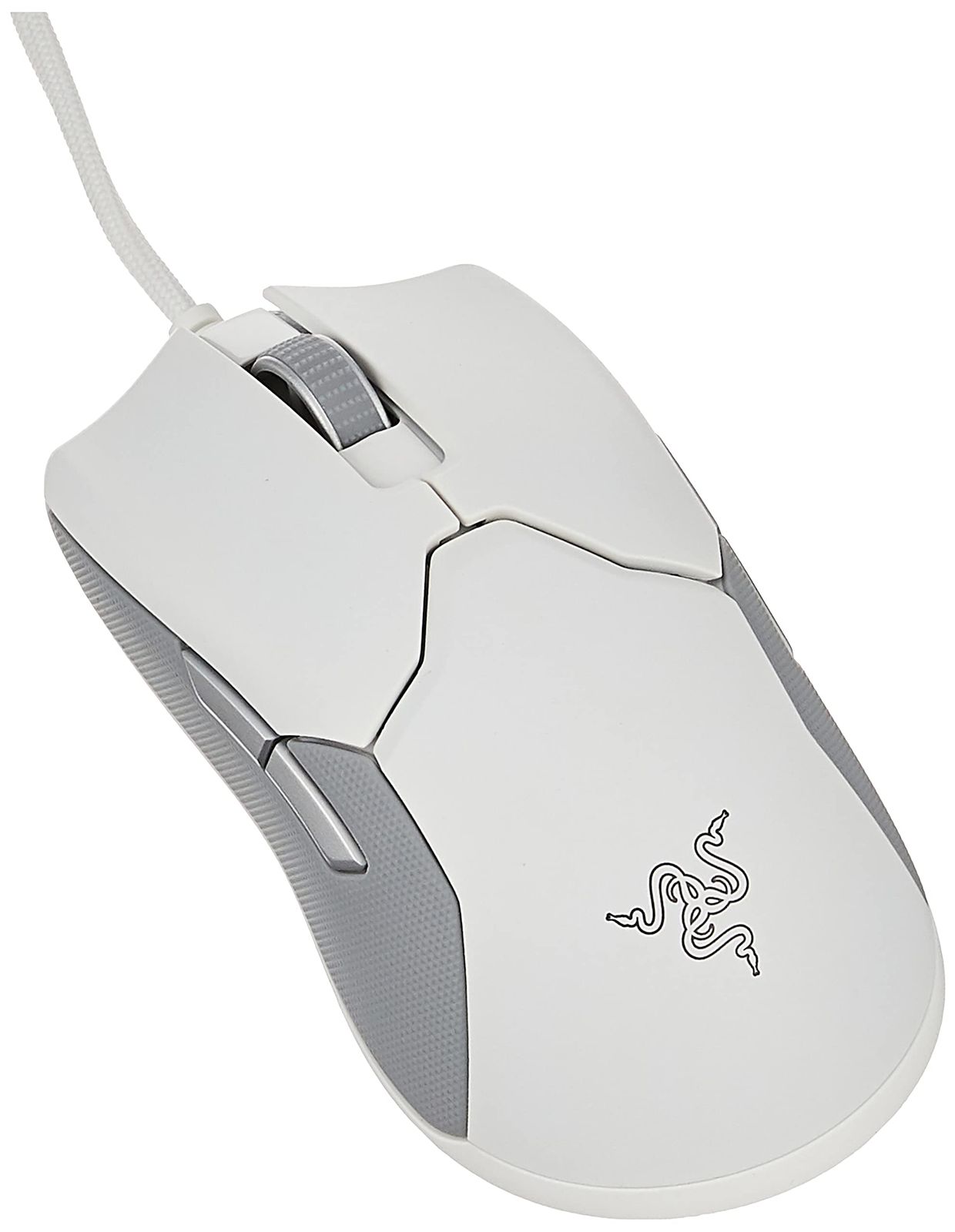 Razer Viper 超軽量 両手利き対応 有線ゲーミングマウス 第2世代光学式マウススイッチ 5G光学センサー 71g軽量設計 Speedflexケーブル マーキュリーホワイト