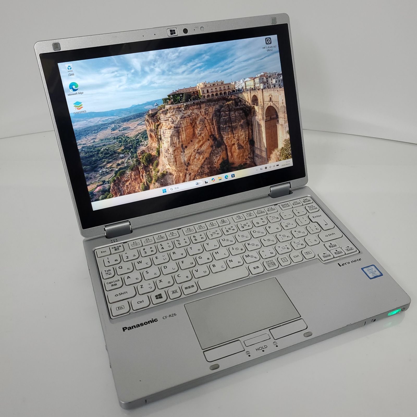 Panasonic CF-RZ6RDVS・Intel Core i5・メモリ8GB・SSD256GB・Win11 Home　#002088