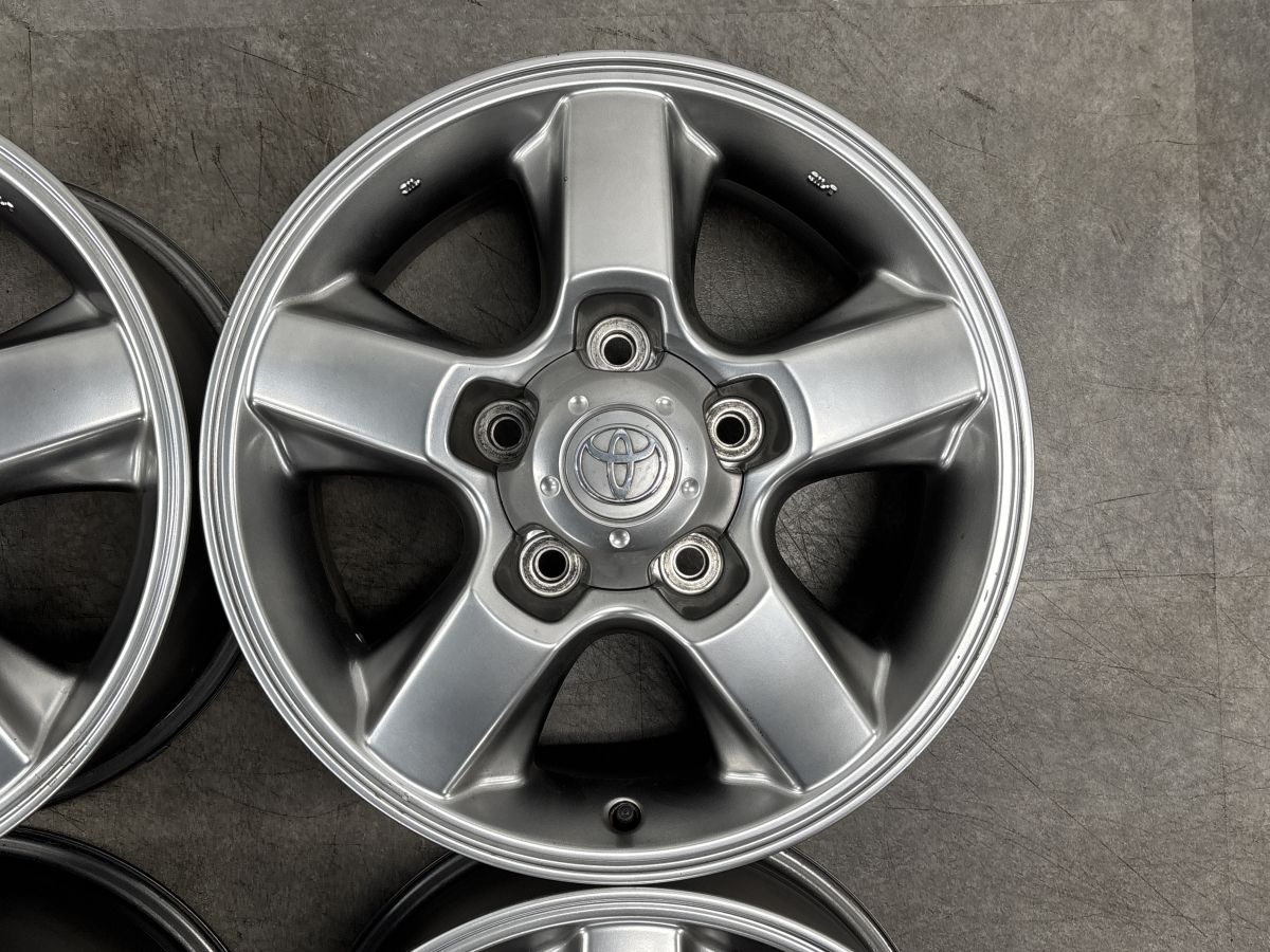 ランドクルーザー100 純正 アルミホイール ランクル100 PCD150 交換用に】トヨタ 100 ランドクルーザー 60周年 純正 18in 8J +60
