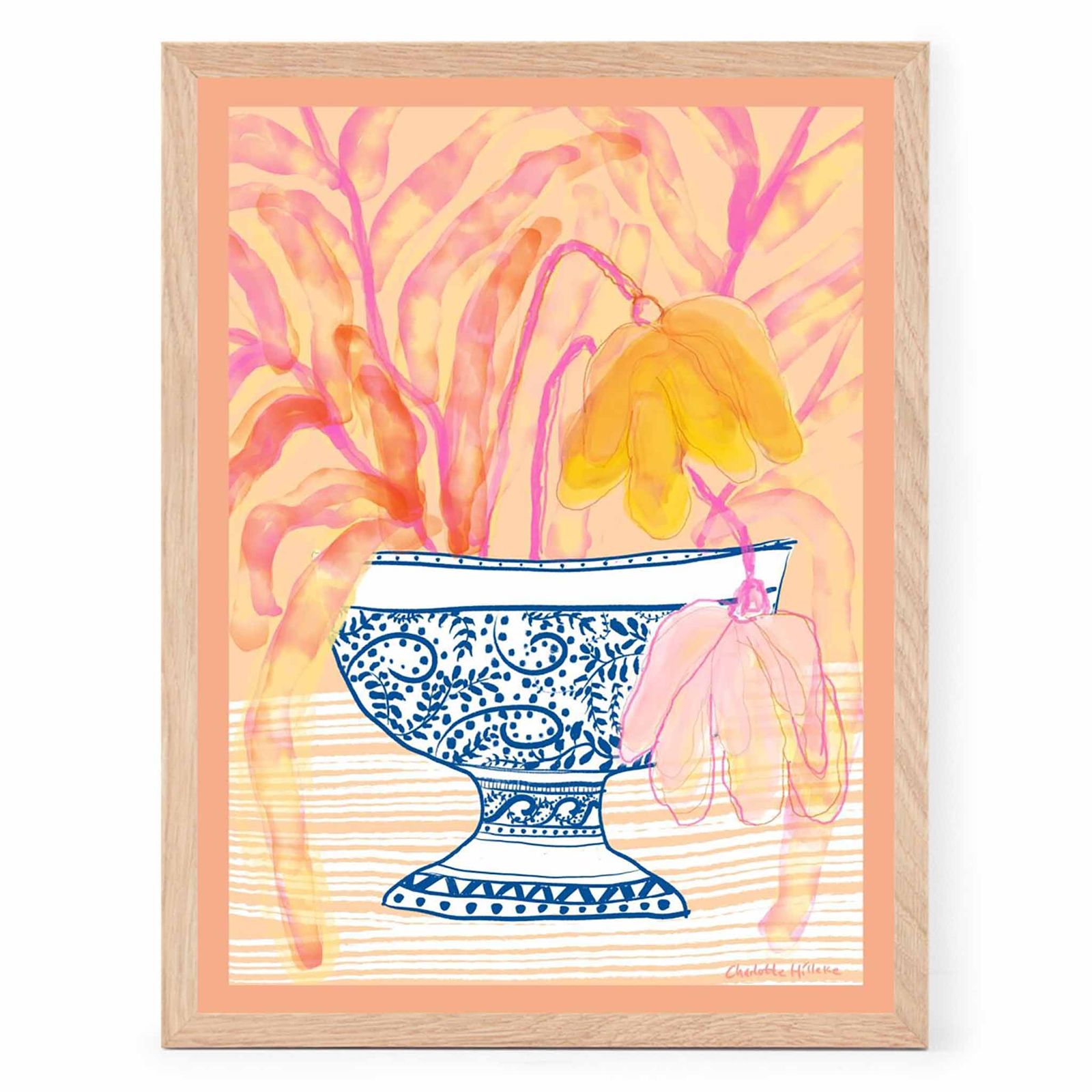 Poster & Frame アートポスター 30×40cm The Danish Vase 北欧 インテリア おしゃれ 人気/142x10170-30x40
