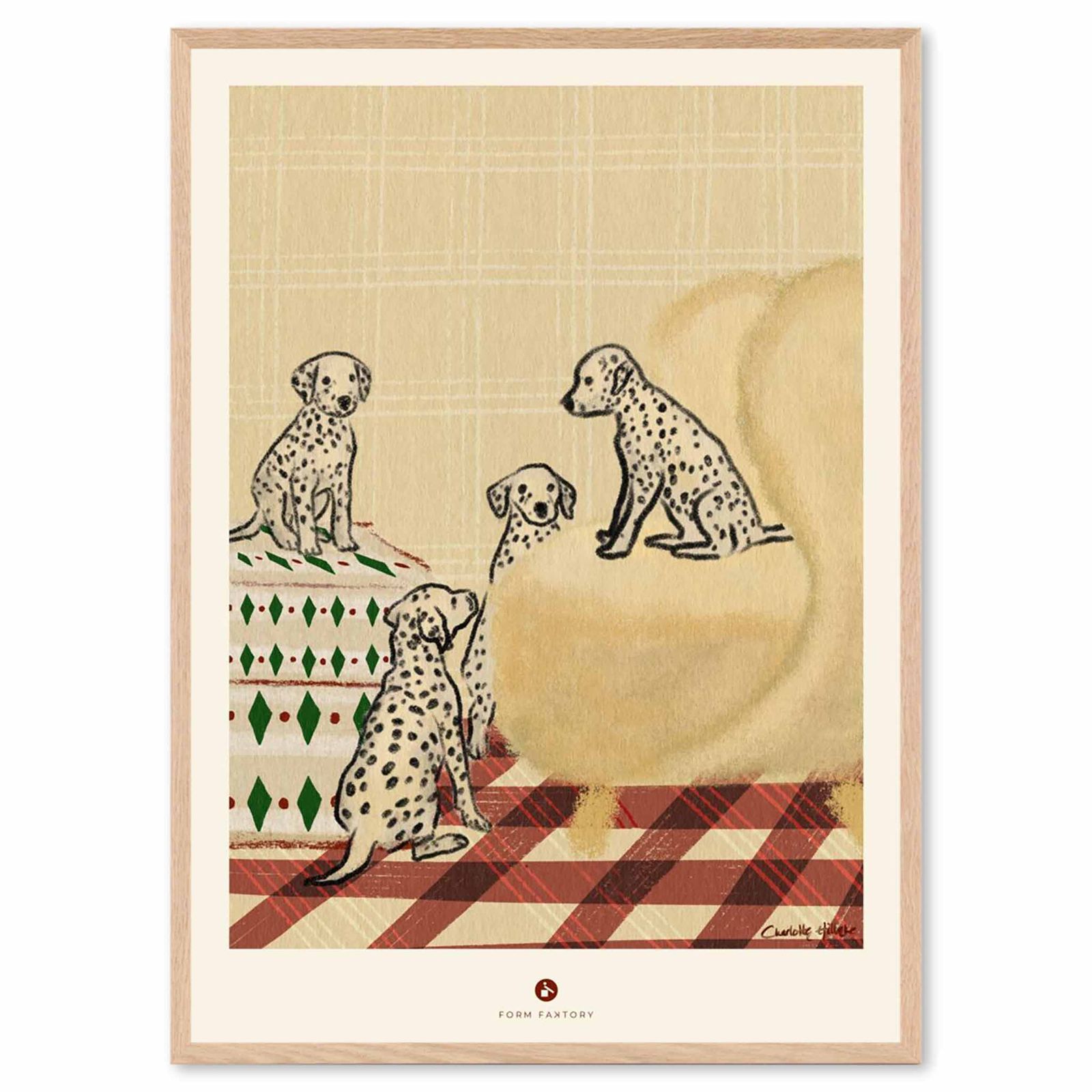 Poster & Frame アートポスター 50×70cm Spottet Society 北欧 インテリア おしゃれ 人気/142x10169-50x70