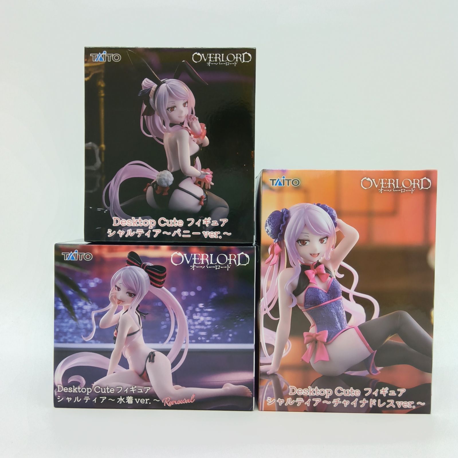 未開封】シャルティア オーバーロード フィギュア 3体セット まとめ
