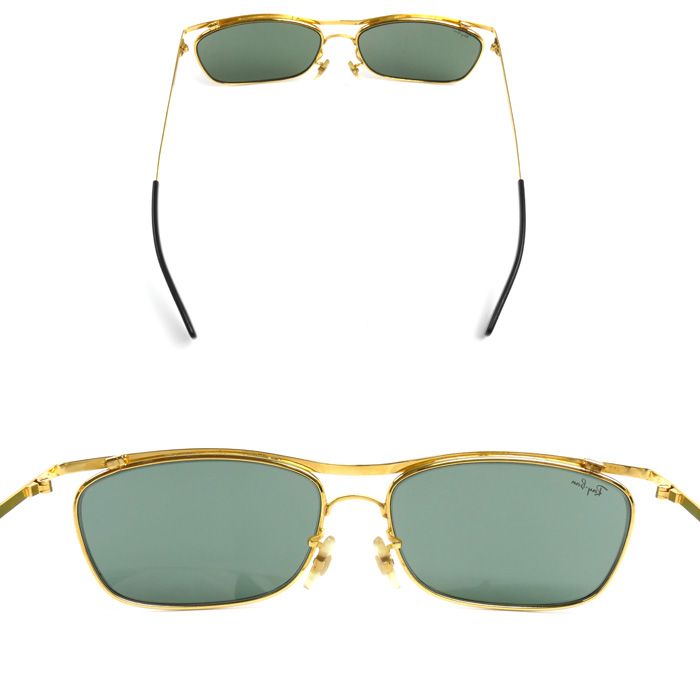 Ray-Ban レイバン olympian Ⅱ DX サングラス グリーン ゴールド