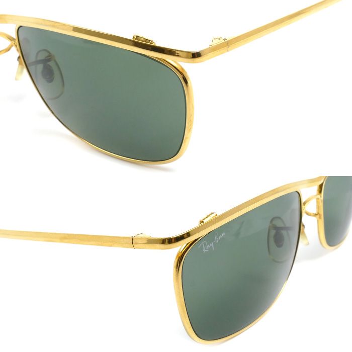 Ray-Ban レイバン olympian Ⅱ DX サングラス グリーン ゴールド