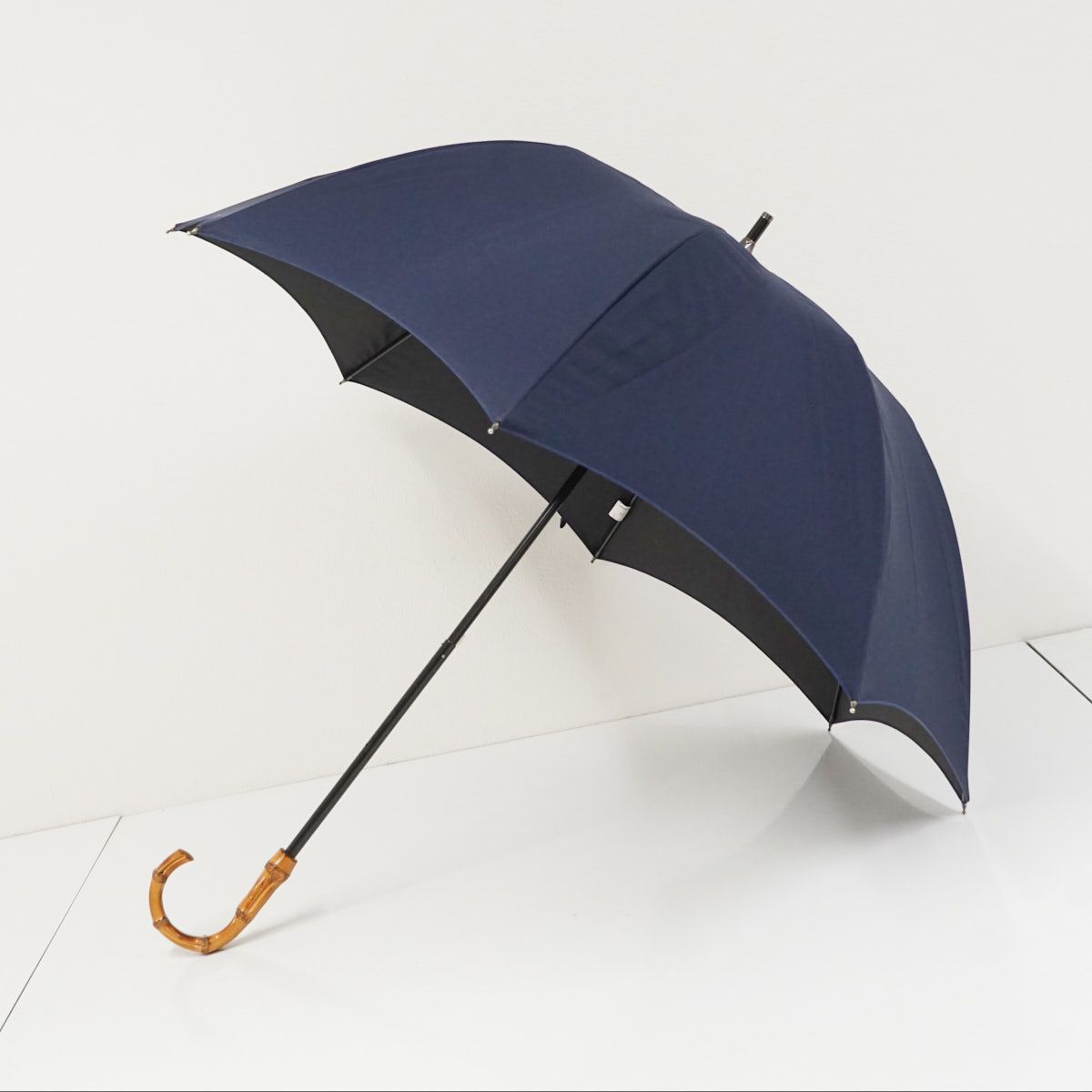 芦屋ロサブラン 完全遮光日傘 USED美品 ショートサイズ ネイビー